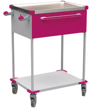 ASSIST 191 vozík zdravotnický, plast ABS, fialová