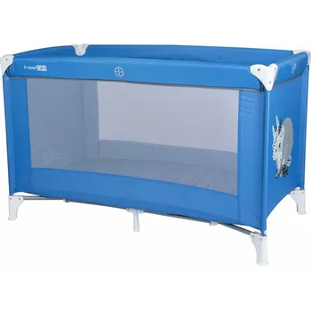 Cestovní postýlka FreeOn Love Králíček modrá