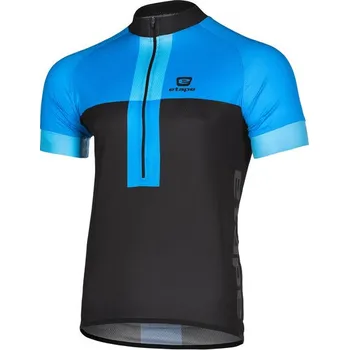 cyklistický dres Pánský cyklistický dres Etape Face, černá|modrá