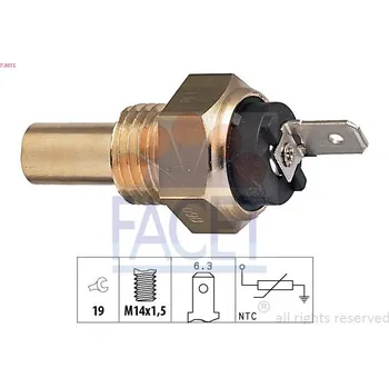 Čidlo automobilu Snímač, teplota chladiva FACET 7.3015