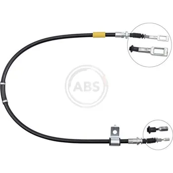 Lanko parkovací brzdy Tažné lanko, parkovací brzda A.B.S. K10232