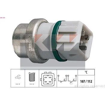 Teplotní spínač, varovná kontrolka chladiva KW 540 104