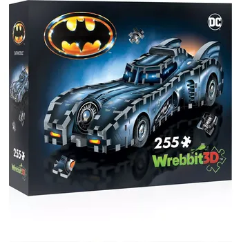 Hračka Wrebbit 3D Puzzle Batman: Batmobil 255 dílků