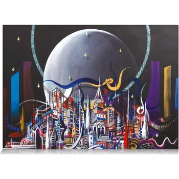 Puzzle Star Game Sets Měsíční město 1000 dílků