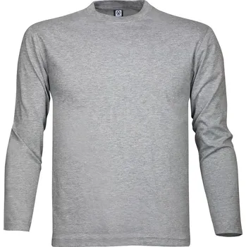 Pánské tričko Tričko ARDON®CUBA s dlouhým rukávem šedá L šedé odstíny 3XL