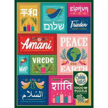 Puzzle COBBLE HILL puzzle Mír – 1000 dílků