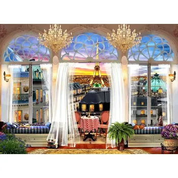 Puzzle Puzzle Střešní terasa v Paříži 1000 dílků ANATOLIAN