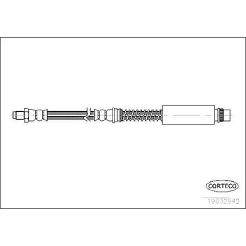 Brzdová hadice Brzdová hadice CORTECO 19032942