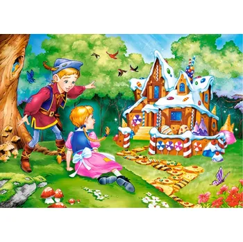 Puzzle Castorland Jeníček a Mařenka 066094 60 dílků