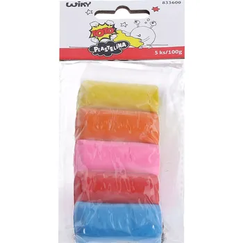 Modelovací hmota Plastelína 5 ks