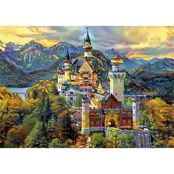 Puzzle Educa puzzle Neuschwanstein 1000 dílků