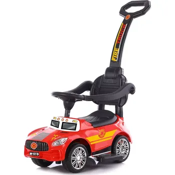 Odrážedlo CHIPOLINO Odrážedlo s vodící tyčí a se zvuky Hasiči