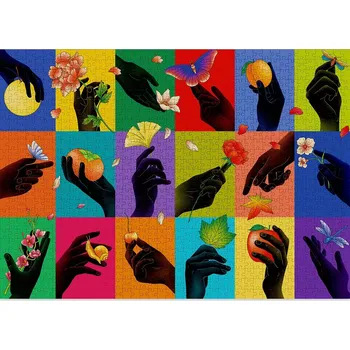 Puzzle Puzzle CLOUDBERRIES Hands 1000 dílků