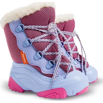Pánská zimní obuv DEMAR dětské sněhule SNOW MAR 2 NA 4017 růžové vel.20-29, růžová - 24-25