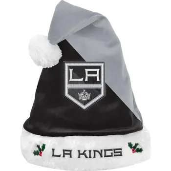 Čepice Pánská zimní čepice Los Angeles Kings NHL FOCO Colorblock Santa Hat