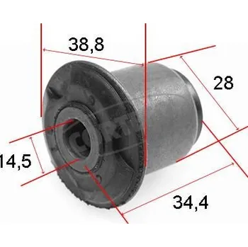 Zavěšení kol Silentblok ramena CORTECO 21652774