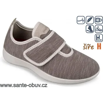 Dámská zdravotní obuv SANTÉ MJ/5005 HNĚDÁ vych. obuv vel.37-42, --- - 39
