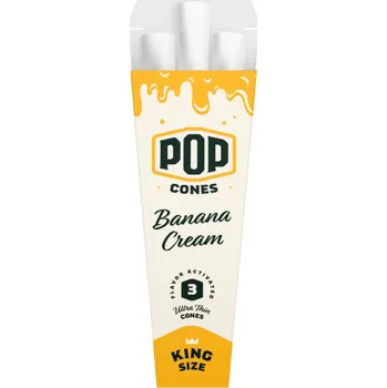 POP Cones King Size, Banán se smetanou