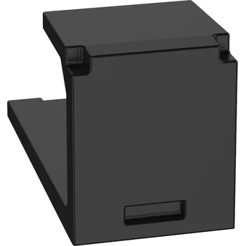 Elektrická zásuvka CMBBL-X Záslepka MINI-COM, černá
