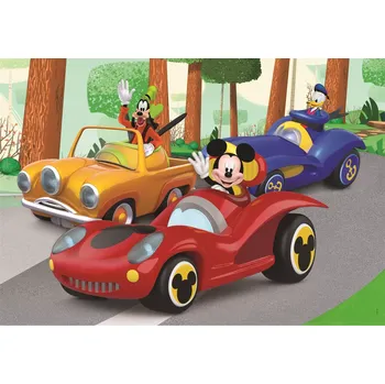 Hračka Clementoni puzzle Mickey na výletě maxi 24 dílků