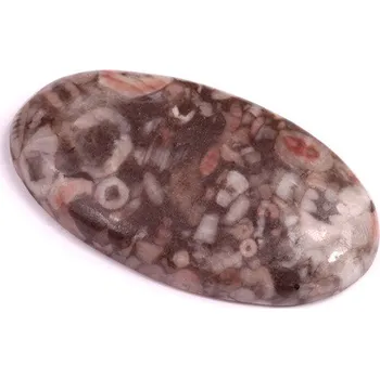 Přírodní kámen Kabošon Kammererite Fossil č.3462 (35x20x5mm)