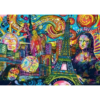 Puzzle Puzzle Kultovní cestování 1000 dílků