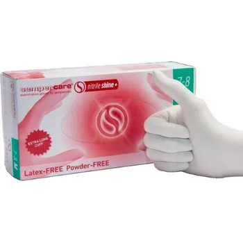 Vyšetřovací rukavice Sempermed Sempercare Nitrile Shine+ Varianta: S (150 ks)