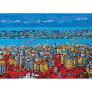 Puzzle ART Příběh Istanbulu 1000 dílků
