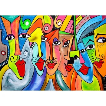 Puzzle ENJOY Obličeje života 1000 dílků