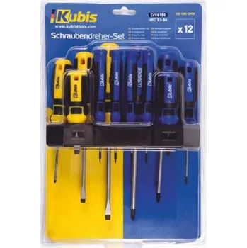 Šroubovák KUBIS Procraft 02-08-0112 sada šroubováků 12dílů, PH000*50, 00*50, 0*75, 1*100, 2*38, 2*125, SL1.5*50, 2*50, 3*75, 5*100, 6*38 + Nůž ulamovací v hodnotě 39,-