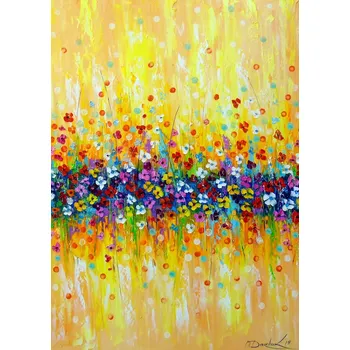 Puzzle ENJOY Jemná abstrakce v barvách 1000 dílků