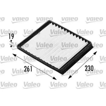 Ventilátor topení a klimatizace Filtr, vzduch v interiéru VALEO 698177