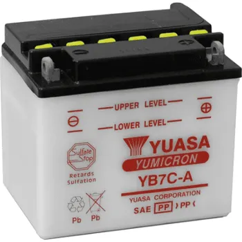 Motobaterie Yuasa Yumicron 12V, 7Ah, 75A, YB7C-A