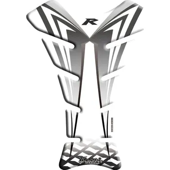 HSM Keiti Tankpad Kawasaki TKW-506C - bílá průhledná na motorku