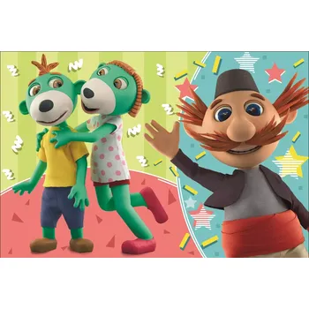 Puzzle Trefl Treflik Family Trefliki a Strýcek 100 dílků