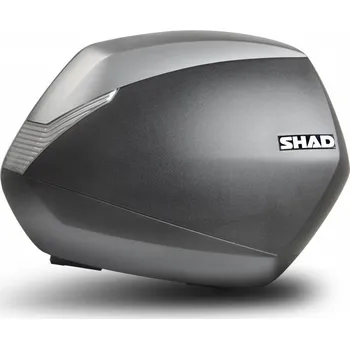 Zavazadlo na motocykl Shad Boční kufry s barevným krytem SH36 nový titan (pair) with PREMIUM lock