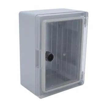 Rozvaděč Distribuční skříň CP5012D (250x350x150) transparentní dvířka, IP65