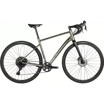 Silniční kolo Gravel kolo PELLS Raw 3 Grey, model 2023, barva šedá