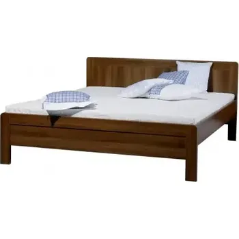 Postel Postel Karlo family - oblé rohy 90x200 cm Antracit (+5%) Buk jádrový