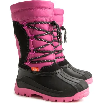 Pánská zimní obuv DEMAR sněhule SAMANTA A 1304 růžové vel.25-36, růžová - 31-32