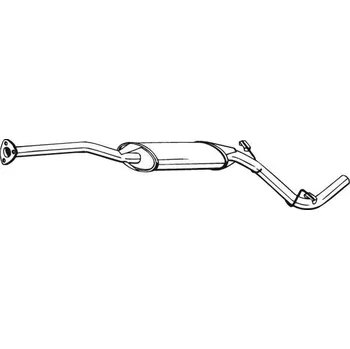 Tlumič výfuku Střední tlumič výfuku BOSAL 282-755