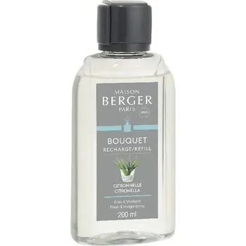 Maison Berger Paris Náplň do difuzéru Citronella (Bouquet Recharge/Refill) 200 ml + 2 měsíce na vrácení zboží
