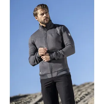 Pánská mikina Mikina ARDON®M007 tmavě šedá S šedé odstíny 4XL