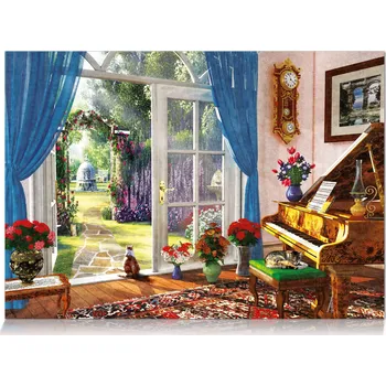 Puzzle Puzzle Pohled ze dveří pokoje 1000 dílků