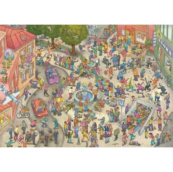 Puzzle Heye puzzle Zombíci v pohybu 1000 dílků