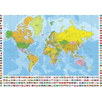 Puzzle ANATOLIAN Politická mapa světa XL 700 dílků