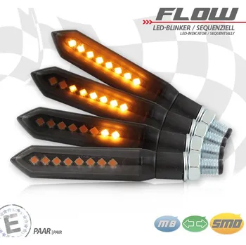 Osvětlení pro motocykl HSM LED SMD blinkry FLOW M8