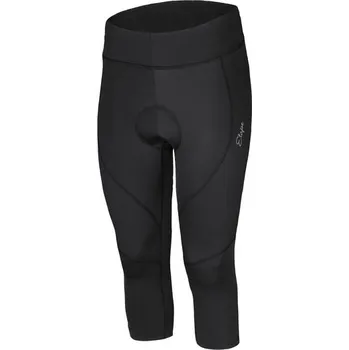 Cyklistické oblečení Dámské kalhoty Etape Natty 3/4 s vložkou, černá/růžová S