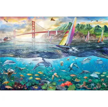 Dětské zboží Anatolian puzzle Sanfranciský most 2000 dílků