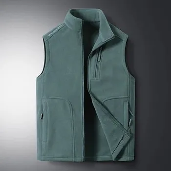 Pánská softshellová bunda Pánská vesta DIMU290 Barva: Zelená, Velikost: 7XL